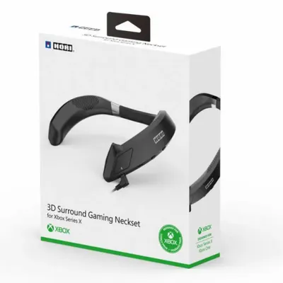 Image de HORI 3D Sound Gaming Neckset, haut-parleurs, noir, jack
