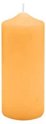 Produktbild von Spitzkopf Stumpen Kerzen Mais Gelb 25 x Ø 6 cm, 8 Stück