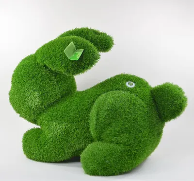 Immagine prodotto di AniPlants, figura in erba, "Lepre", decorazione da giardino, 80 cm