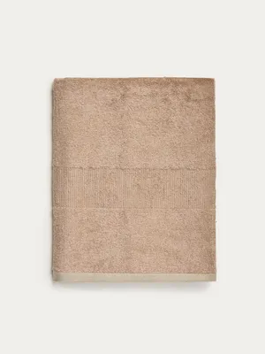 Zdjęcie produktu dla HOMLA Ręcznik BAMBOO beżowy z domieszką bambusa 70x130 cm
