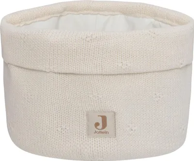 Produktbild von Jollein Cosy Knit Kommodenkörbchen - Ivory | Kommodenkörbchen