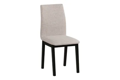 Produktbild von Esszimmerstuhl YANET 1 - schwarz / hellbeige