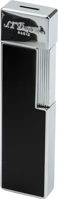 Produktbild von S.T. Dupont 030001 Feuerzeug Twiggy Schwarz/Chromfarben