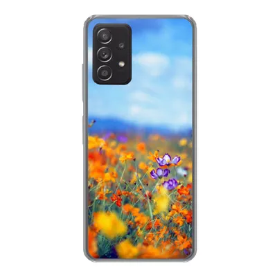 Produktbild von MuchoWow® Handyhülle Schutzhülle Hülle für Samsung galaxy a73 Kosmos - Farben - Frühling Silikon Softcase Handy Hülle - Handyhülle