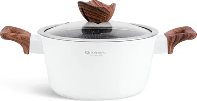 Produktbild von Edenberg 15-tlg Topfset mit Küchenutensilien, Antihaftbeschichtung, Topfset Induktion, Töpfe beschichtet, Kochtopf Set|Kochgeschirr Set,Topfset EB5622