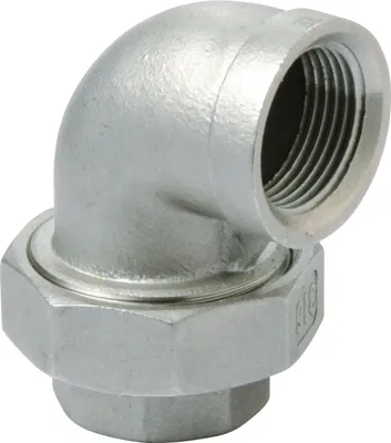 Produktbild von Edelstahl Fitting Winkelverschraubung 1" V4A Gewindefitting
