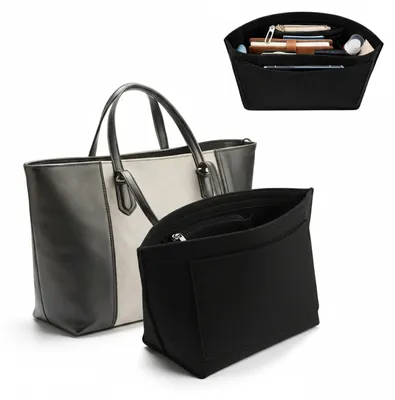 Produktbild von Taschenorganizer - Faltbarer und Tragbarer Handtaschenorganizer mit 7 Fächern
