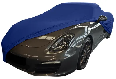 Image de Housse de voiture intérieure adaptée à Porsche Boxster 981 Bleu NEU Bâche de