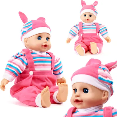 Produktbild von KIK - Maja Puppe mit Ton, rosa 40cm