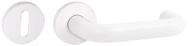 Image de Paire de rosace clé L blanc 99 - HEWI - 306FR BB-99