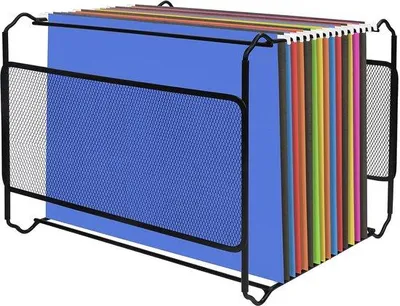 Produktbild von Schwarze Metall-Hängeleisten - Einzelstück - Raumsparend - 33,5 x 28,2 x 25 cm