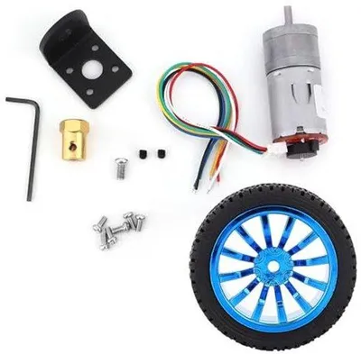 Immagine prodotto di Piccolo motoriduttore in metallo da 12 V CC, 60 giri/min