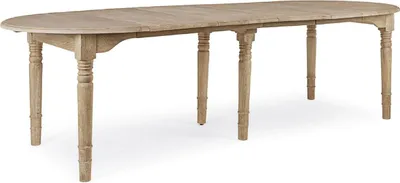 Produktbild von Casa Padrino Luxus Massivholz Esstisch Naturfarben 110-272 x 110 x H. 78 cm - Ausziehbarer Massivholz Küchentisch - Esszimmer Möbel - Küchen Möbel - Massivholz Möbel - Luxus Möbel