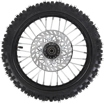 Productafbeelding van Voorwielmontage: 14 inch, met binnenband, band, 15 mm velg, as met remschijf