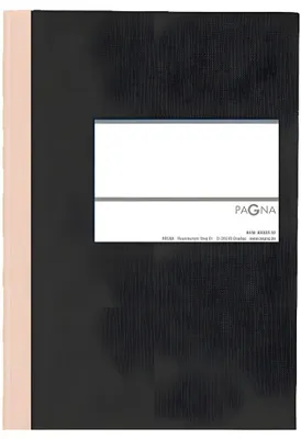 Produktbild von Pagna Geschäftsbuch A5 Classica 96Bl kariert schwarz