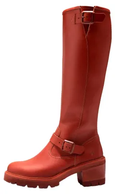Image de Art Botte à talons pour Femme 1703 GRASS WAXED CALDERA/ BRUGGE Couleur Rouge