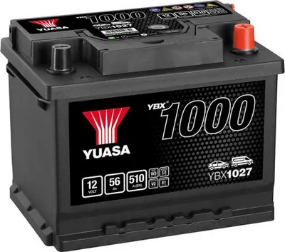 Produktbild von YUASA YBX1000 Starterbatterie 12V 56Ah 510A/EN L2 Batterie