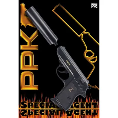 Immagine prodotto di 25 Specialagent PPK w. Silenziatore, T, 1 pezzo