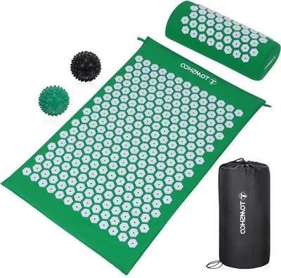 Produktbild von Famanu Akupressurmatte - Massagekissen mit 2 Massagebällen
