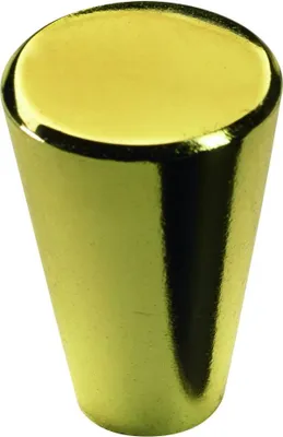 Produktbild von Hettich Möbelknopf Zinkdruckguss vermessingt gold Ø 20,0 mm - 1 Stück