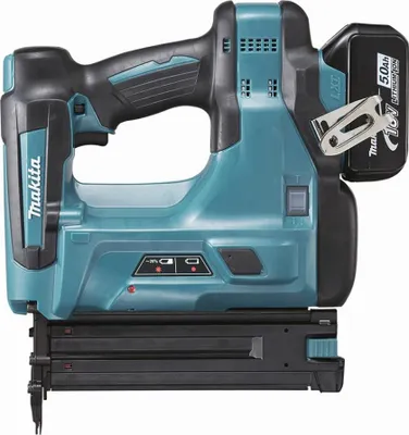 Image de Cloueur 18 V Li-Ion 5 Ah MAKITA - 2 batteries, chargeur, coffret - DBN500RTJ