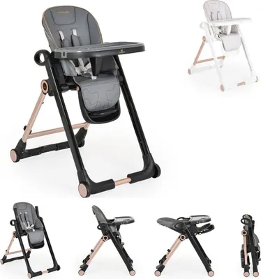 Produktbild von Cangaroo Prime Dunkelgrauer Kinderstuhl 13786