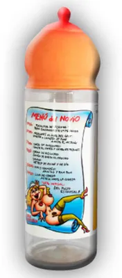 Produktbild von Babyflasche in Form einer Riesenbrust 1200ml