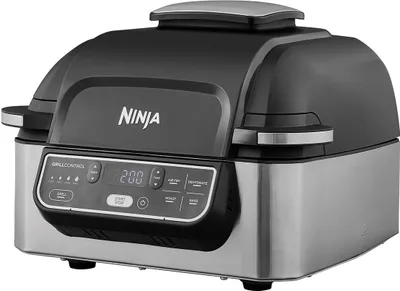 Zdjęcie produktu dla Ninja AG551, Frytkownica na gorące powietrze, 5,7 l, 0,5 kg, 40 °C, 240 °C, Pojedyńczy