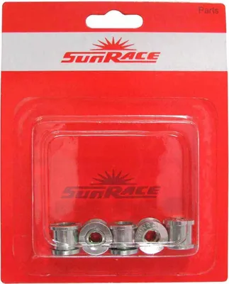 Produktbild von Sunrace Kettenblattschraubensatz 5 Einheiten Silber  Silber One Size