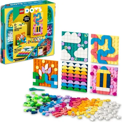 Obrázok produktu pre Dekora?ná sada na tvorivé projekty LEGO DOTS 41957 Mega balenie ozdobných záplat (486 dielikov)
