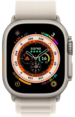 Produktbild von Apple Watch Ultra, OLED, Touchscreen, 32 GB, WLAN, GPS, 61,3 g
