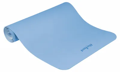Rebel Active Gymnastikmatte aus TPE, 183 x 61 cm, 4 mm, blau