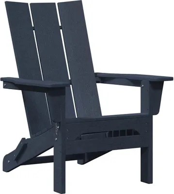 Obrázok produktu pre vidaXL Skladacia stolička Adirondack námornícka modrá 74,5 x 80,5 x 90 cm HDPE