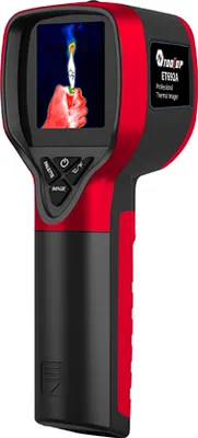 Zdjęcie produktu dla TOOLTOP ET692A 32 x 32 rozdzielczość obrazowania w podczerwieni, przenośna kamera termowizyjna, -20 do 300 ¡C, ¡æ/šH, przełączane żelazko, czerwono-biała paleta, wielofunkcyjna kamera termowizyjna