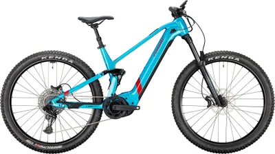 Produktbild von CONWAY Elektro-MTB Full-Suspension "Xyron S 2.9" Mod. 23, Full Suspension, 29", topaz metallic / red metallic, 12-Gang SRAM "SX", 49cm