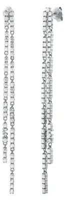Produktbild von Luxuriö se lange Ohrringe mit Zirkonen Premium MKC1813040
