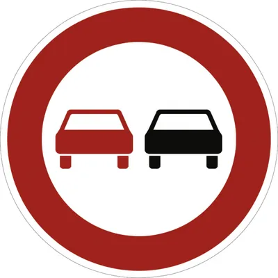 Produktbild von Verkehrsschild VZ276, Überholverbot für Kraftfahrzeuge aller Art, Alu, RA1, Ø...