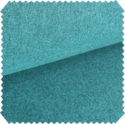Productafbeelding van novely® ONTREAL: Moderne meubelstof - Gestreept bekledingsmateriaal met een wollen uitstraling - Gemakkelijk te onderhouden, verkrijgbaar per meter - Kleur: 83 Topazblauw