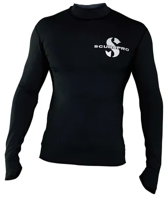Produktbild von Scubapro UPF 50 Swim Rashguard Shirt Herren Schwarz , Größe:S