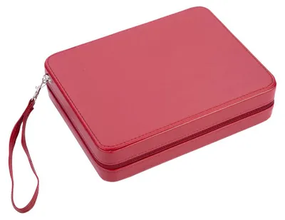 Productafbeelding van Backgammon in koffer - Rood