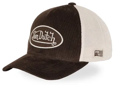 Productafbeelding van Von Dutch Trucker Mesh Snapback Pet OVAL PATCH, bruin