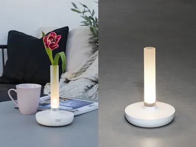 Produktbild von Akku-LED Vase mit Wasser befüllbar | 7827-253
