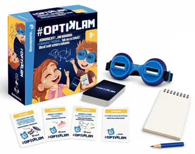 Produktbild von Optiklam: Gesellschaftsspiel in einer Schachtel, Größe 22x22x7 cm