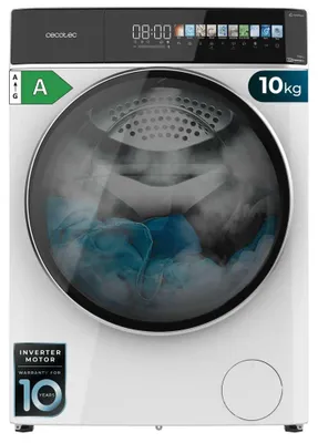 Obrázok produktu pre Cecotec Práčka 10 Kg s Predným Plnením Automatické Dávkovanie Bolero DressCode 10900 Autodose Inverter FullColor A 1400 ot./min