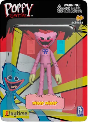 Produktbild von Poppy Playtime Kissy Missy Actionfigur 13 Cm Rosa Rosa One Size
