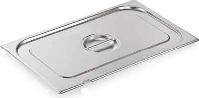 Produktbild von 5x WAS Germany GN Deckel mit Löffelaussparung 1/1 Chromnickelstahl 18/8