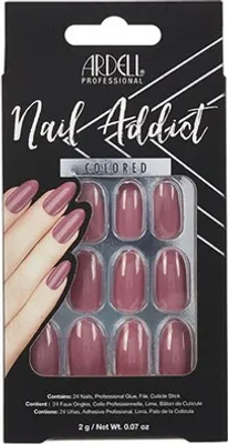 Produktbild von Ardell | 28 Tips - Künstliche Nägel - |Rosa| - Größe L - Tips - Nagelkleber - Sweet Pink - Komplettset