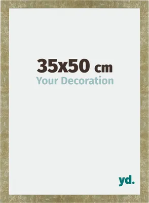 Image de Cadre photo, 35x50 cm, or antique, MDF, Mura