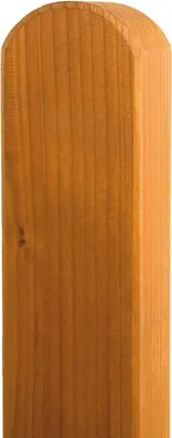 Produktbild von Zaunpfosten vierkant Douglasie, Kopf gerundet, Douglasie geölt-190 cm