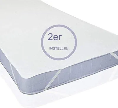 Productafbeelding van Famanu matrasbeschermer, 70x140 cm - katoen